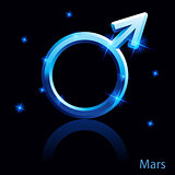 Mars sign.