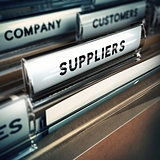 Suppliers Management Concept