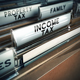 Income Tax - Taxes Concept