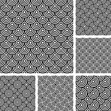 Seamless patterns set.