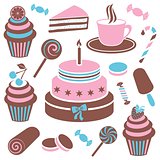 Desserts and sweets icon