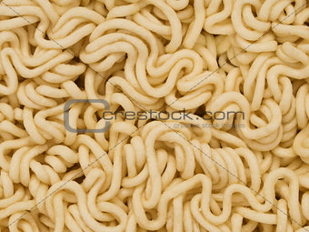 dried noodles food background