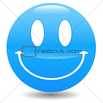 Blue smile