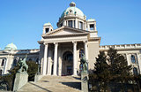 Serbian Parliament building