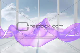 Abstract pattern in purple