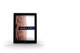Wall street on tablet screen