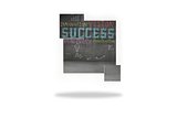 Success plan on abstract screen