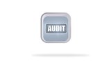 Audit banner on abstract screen