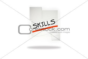 Skills in handwriting on abstract screen