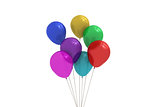 Colourful balloons