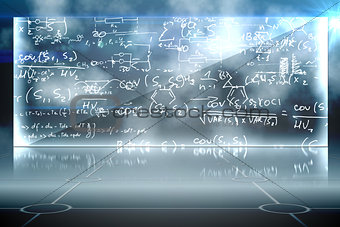 Math equation background
