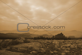 Rocky landscape