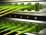Network Infrastructure, Fiber Optics Connections