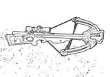 Outline crossbow