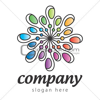 colorful abstract logo