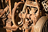Rusty metal mechanism