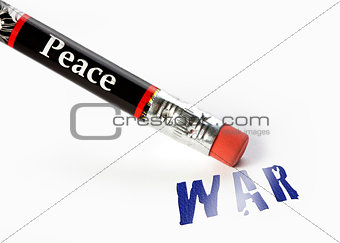 peace erase war
