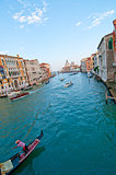 Venice Italy grand canal view
