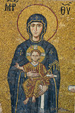 mosaic with Virgin Mother and Child - Hagia Sophia