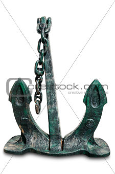 Anchor with chain