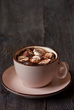 Hot chocolate.