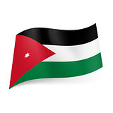 State flag of Jordan