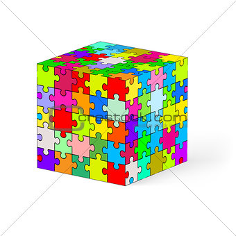 Puzzle cube.