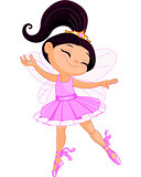 Little fairy ballerina