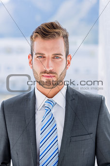 Portrait of a handsome young businessman