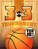 Basketball Tournament Poster