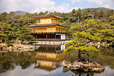 Golden Pavilion At Rokuonji