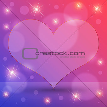 Abstract background of hearts