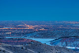 Fort Collins nightscape