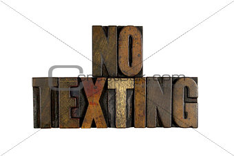 No Texting