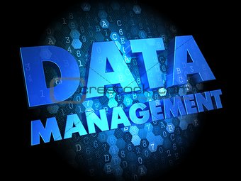 Data Management on Dark Digital Background.