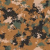 Desert Camouflage. Seamless Tileable Texture.