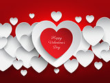 Valentine's day heart background