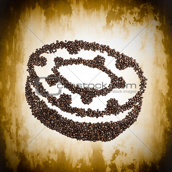 Coffee Bean Donut