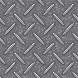 seamless steel diamond plate grunge texture background