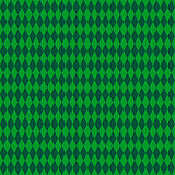 Green seamless pattern with rhombuses
