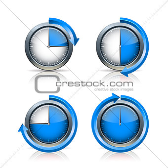 Set of Timer clocks