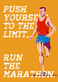 Marathon Push to the Limit Poster