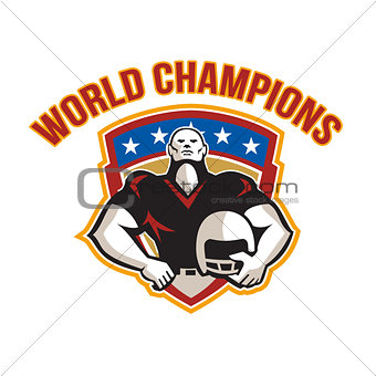 American Football World Champions Shield