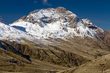 Mount Vardousia Snowcapped Summit