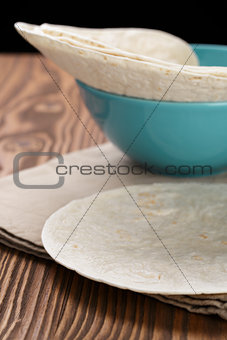 wheat round tortillas