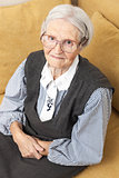 Portrait of a senior woman looking at the camera