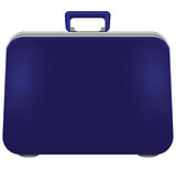 Blue road suitcase
