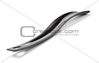 black plastic shoehorn