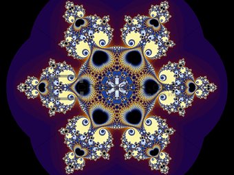 Decorative fractal ornament