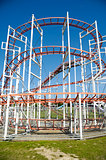 Roller coaster track